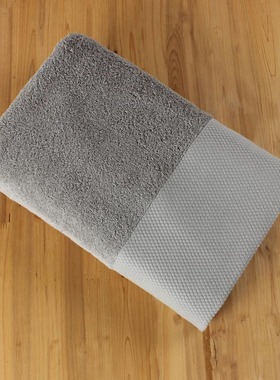 浴巾五星级酒店纯棉浴巾加大加厚80*160cm粉色灰色定制色