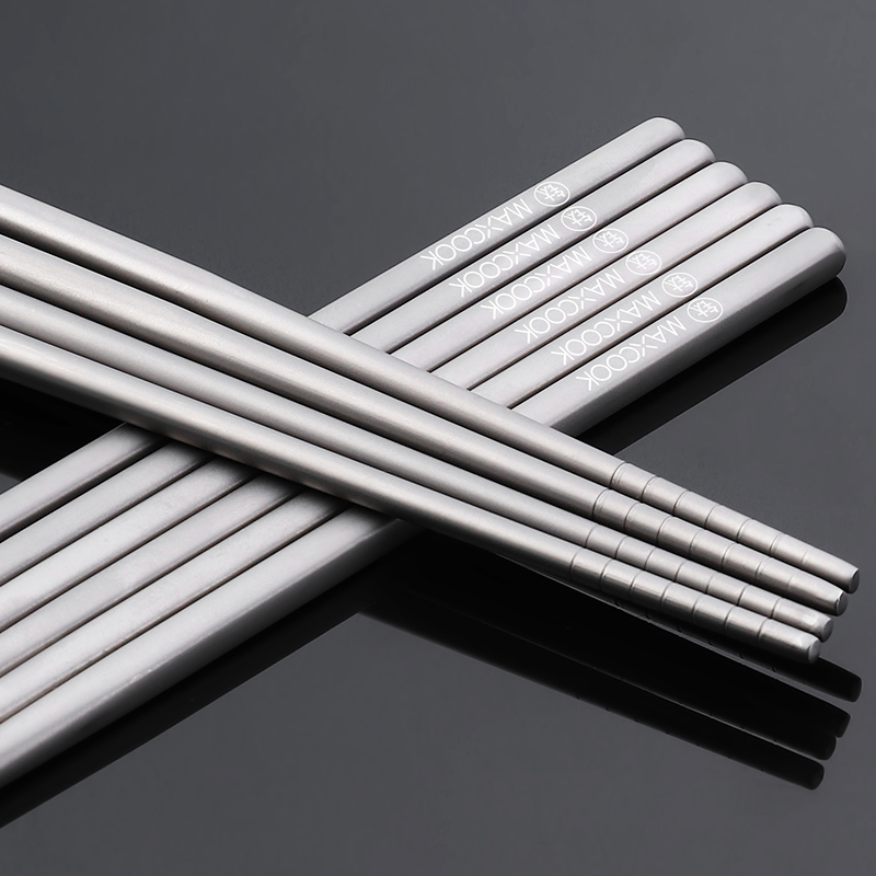 美厨钛筷家用纯钛筷子耐高温防烫