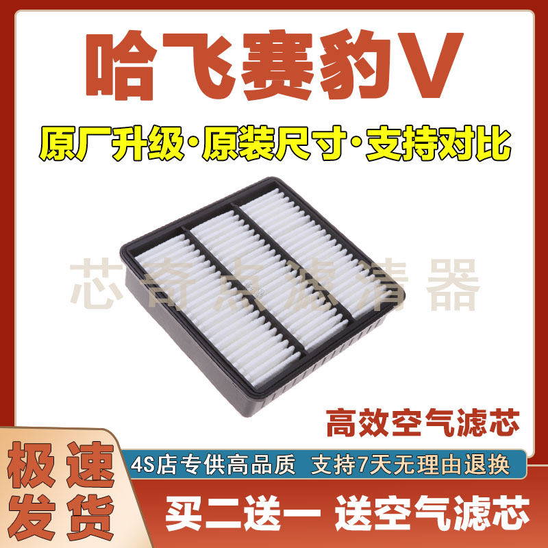 哈飞塞豹V空气滤清器净化