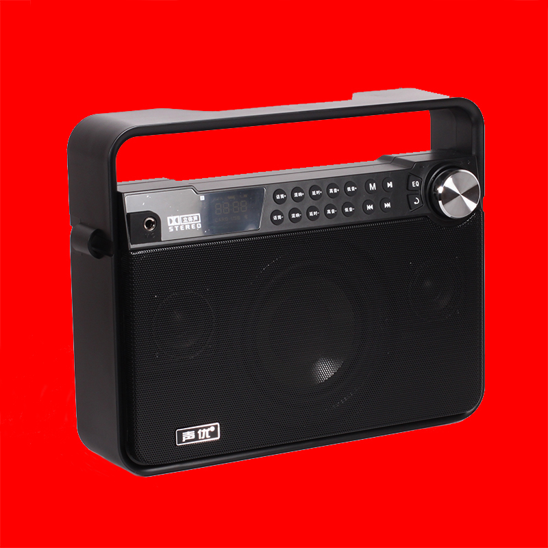 Sound quality Q7 portable square dance speaker portable Sax erhu outdoor Bluetooth small subwoofer sound
