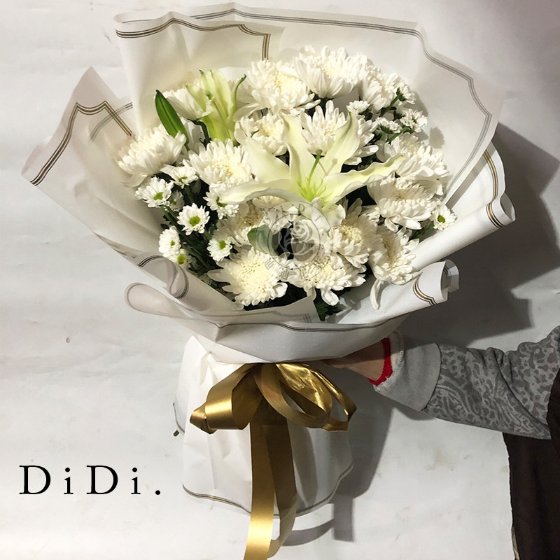 清明节祭扫花束祭拜祭祖祭祀祭奠花上坟扫墓白事北京花店同城配送