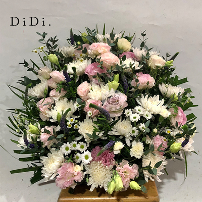 清明节祭奠菊花扫墓哀思上坟