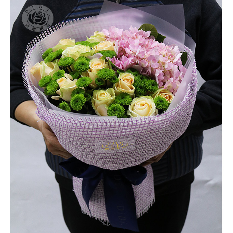 情人节520同城速递玫瑰花鲜花束向日葵护士节北京同城鲜花生日花