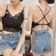 吊带背心裹胸女士打底内衣 法式 新款 蕾丝美背乳胶垫无钢圈网红爆款