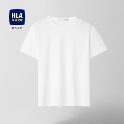 海澜之家印花休闲时尚短袖T恤男