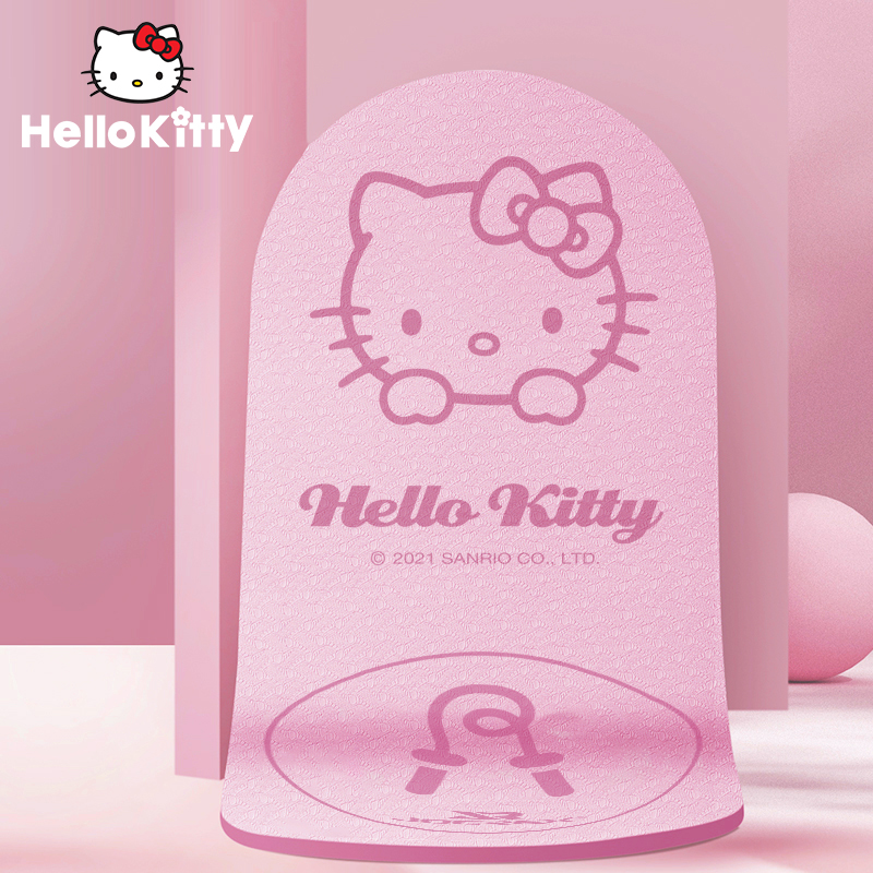 HelloKitty防滑跳绳垫减震隔音