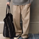 Gnomes lab 25AW 【过冬神裤】羊毛混纺加绒亲肤保暖通勤抽绳长裤