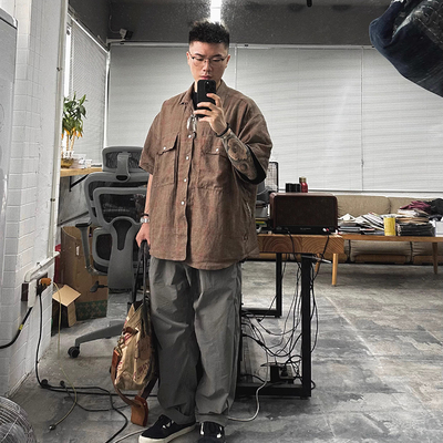 Gnomeslab古巴领短袖衬衫