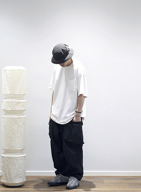 Gnomes lab 22SS 日产面料多口袋廓形机能山系抽绳工装裤日系国潮