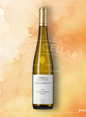 2016 Markus Molitor Zeltinger Sonnenuhr Auslese* 金盖 雷司令