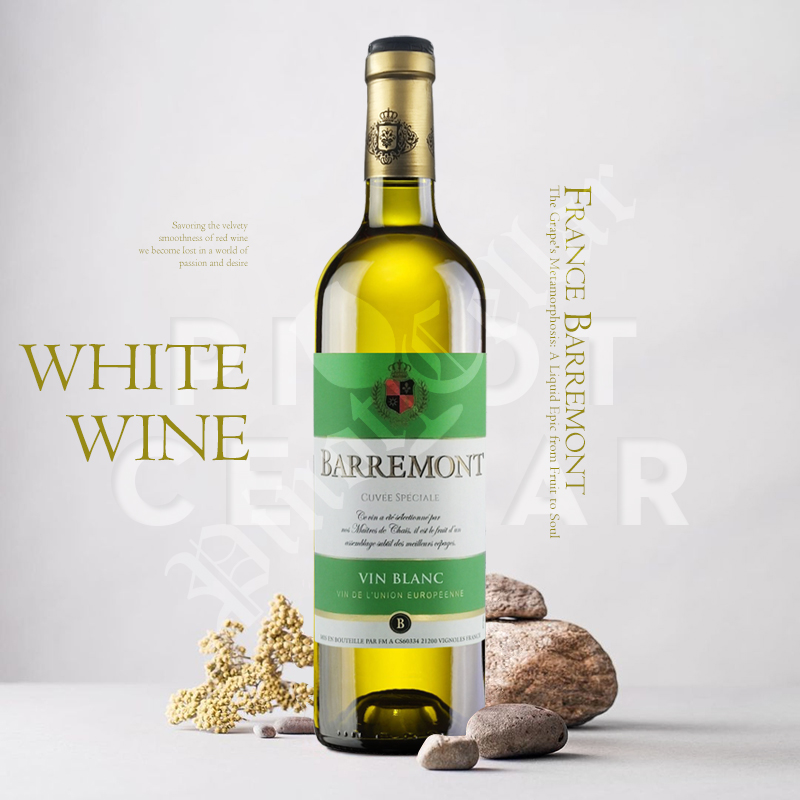 2020 麓山 Barremont Vin Blanc 法国 干白葡萄酒 餐酒 新鲜日常