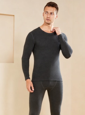 露露酱NN~ 「盒装」秋冬羽绒+桑蚕丝男女保暖内衣套装