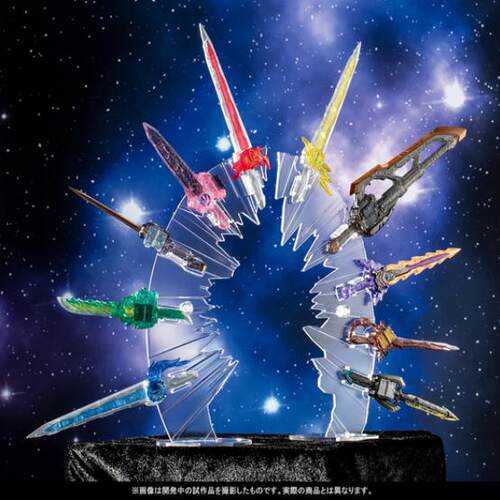 万代  SHF 假面骑士圣刃 Xross Saber 十圣刃 配件包 日版 现货