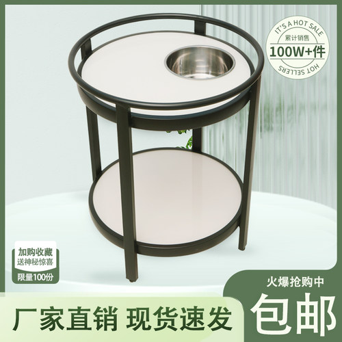 棋牌室麻将桌小茶几茶水台