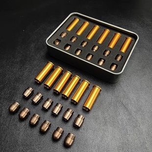 乖巧虎荒野大镖客柯尔特M1873左轮塑料壳金属装饰两用蛋壳握把套