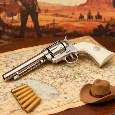 乖巧虎M1873荒野大镖客电镀银