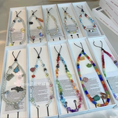 正品 代购 CASE防丢手机链条挂绳适用于苹果iphone三星手机珠饰