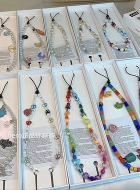 正品代购CASE防丢手机链条挂绳适用于苹果iphone三星手机珠饰