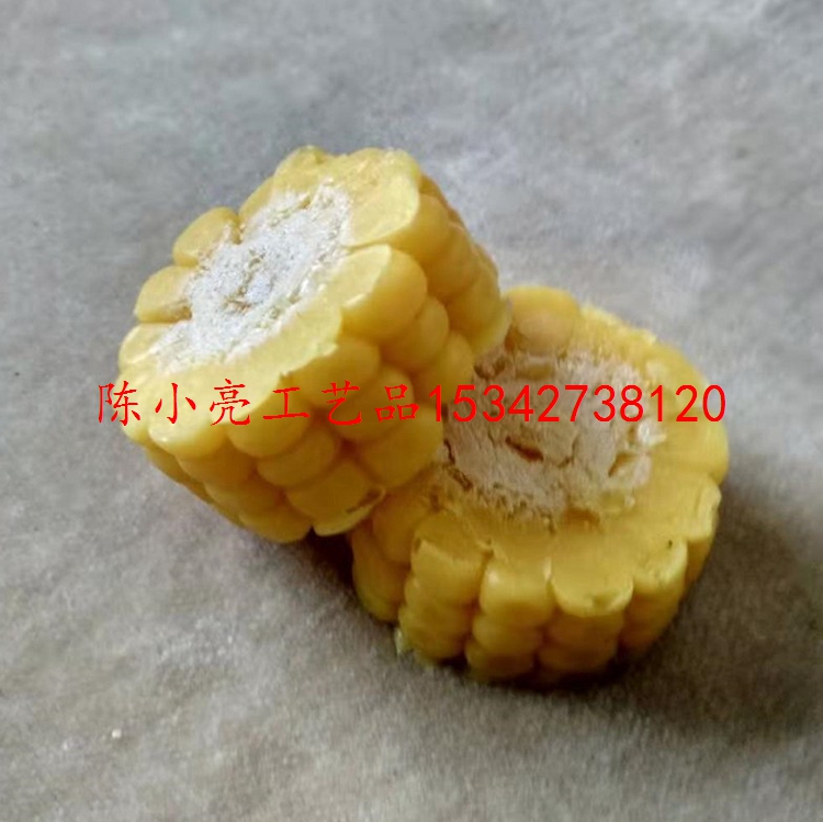 仿真玉米段模型橱窗展示品小孩玩具树脂工艺品拍摄道具