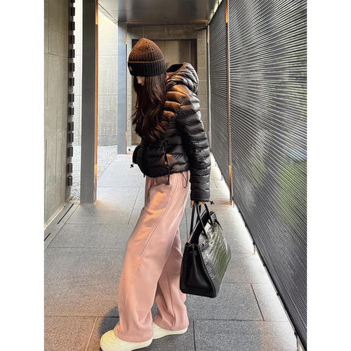 COCOZONE刘一一垂坠感休闲裤