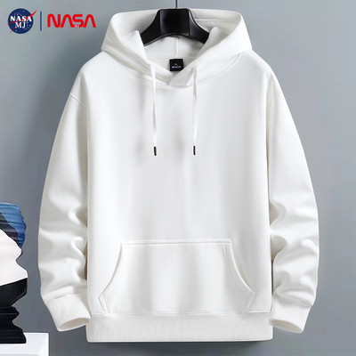 NASA加绒帽衫纯棉宽松百搭大码潮
