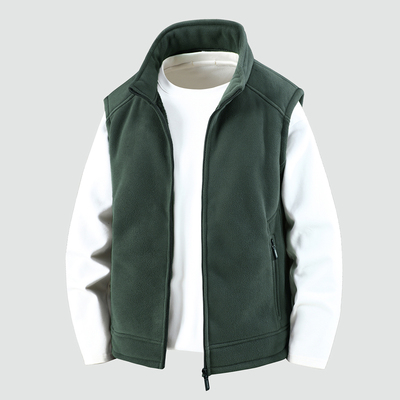 NASA联名摇粒绒马甲加绒无袖