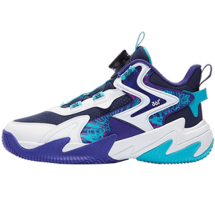 悍将|361童鞋男童篮球鞋秋冬季新款透气网面防滑青少年儿童运动鞋