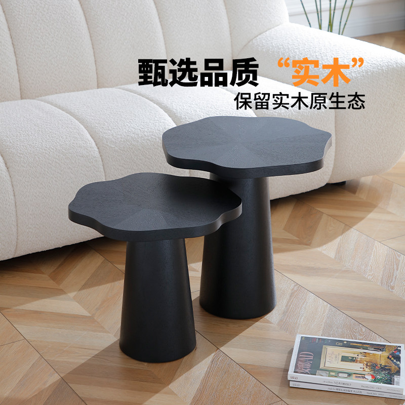 实木沙发边几边桌客厅家用茶桌置物架床头床边迷你阳台小茶几桌子,住宅家具,角几/边几,淘宝优惠券,粉丝福利购,淘宝优惠卷