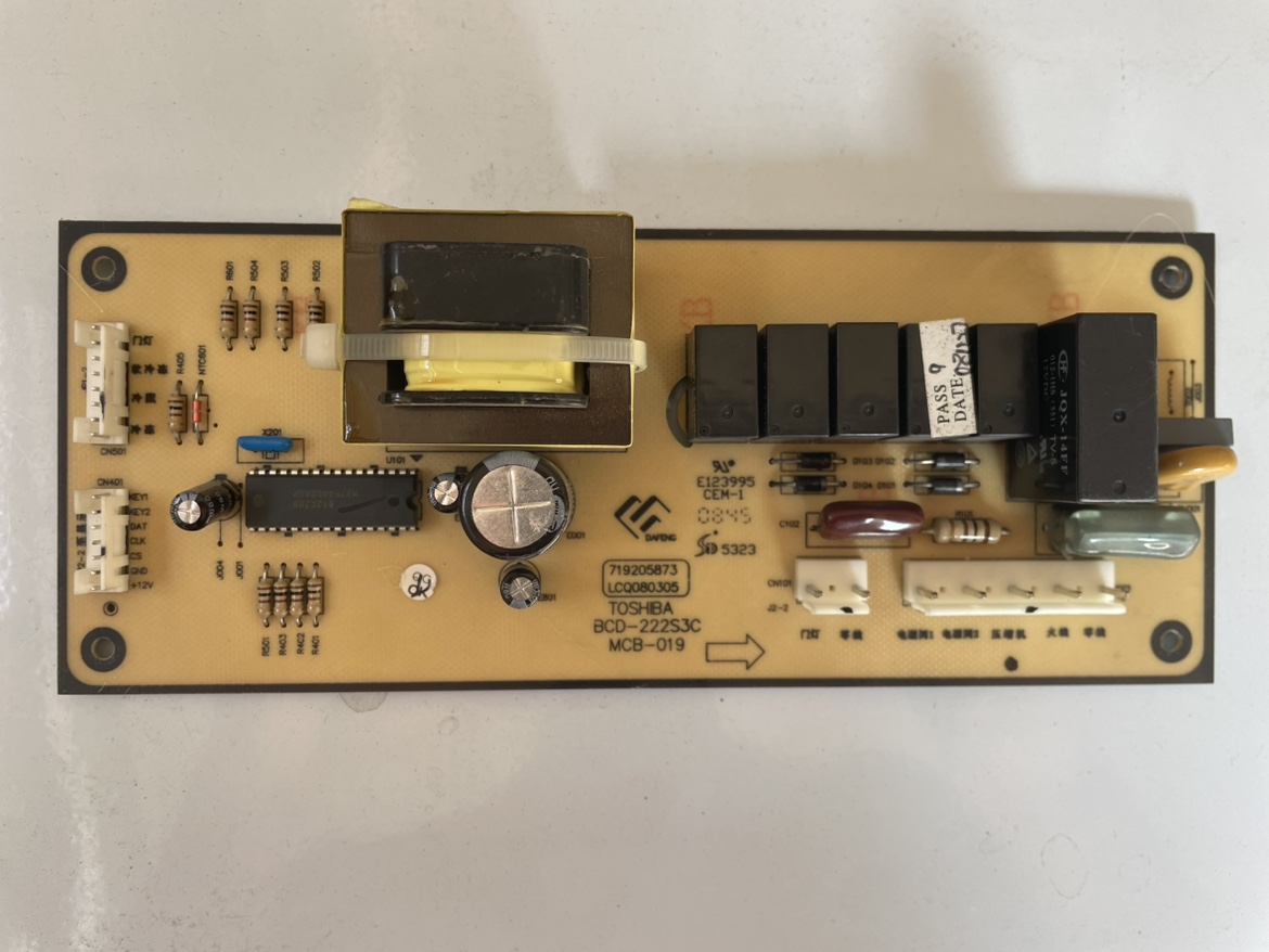 适用东芝冰箱 电脑板 BCD-222S3C MCB-019 19205884 显示板
