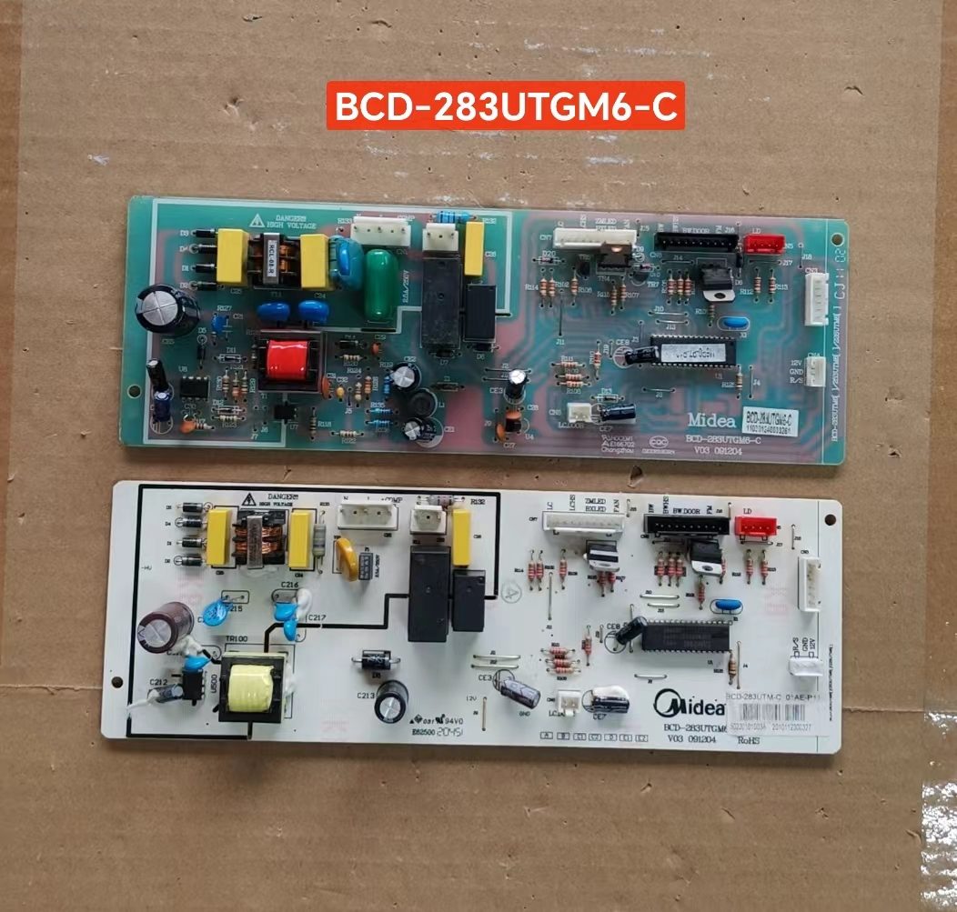 美的冰箱电源板283UTM