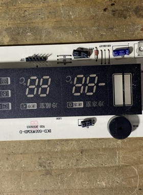 美的冰箱电脑板BCD-556WKPM-C SP7.820.345 显示板bcd-555WKMB-D