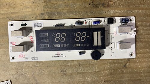 美的冰箱电脑板BCD-556WKPM-C SP7.820.345 显示板bcd-555WKMB-D