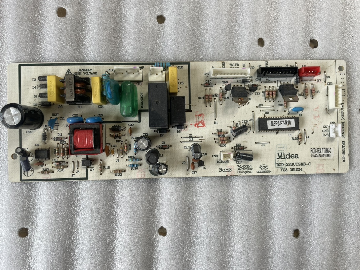 适用于美的冰箱 BCD-253/228UTM 电脑主板 BCD-283UTGM6-C