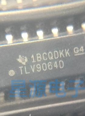 TLV9064DIDR TLV9064D TLV9064 SOP14全新原装TI芯片运算放大器IC