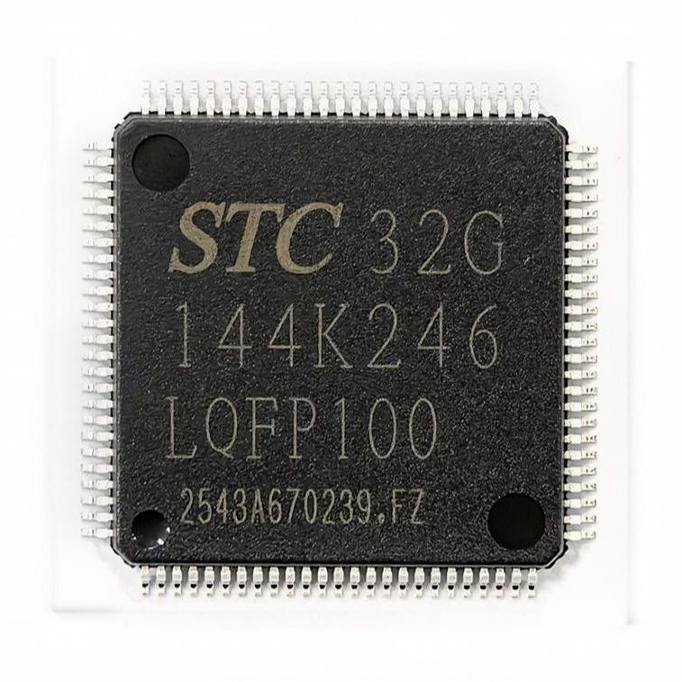 STC32G144K246-LQFP100 宏晶全新原装正品 STC32G144K246图片