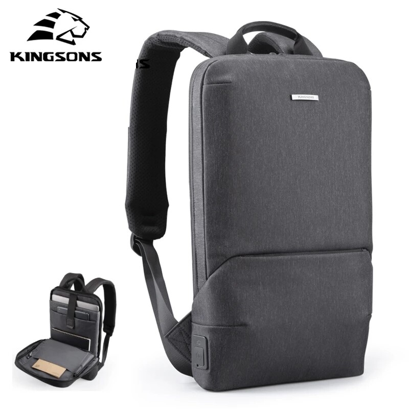 小型轻便USB商务双肩包男士超轻薄防水电脑背包14寸上班简约书包,箱包皮具/热销女包/男包,双肩背包,淘宝优惠券,粉丝福利购,淘宝优惠卷
