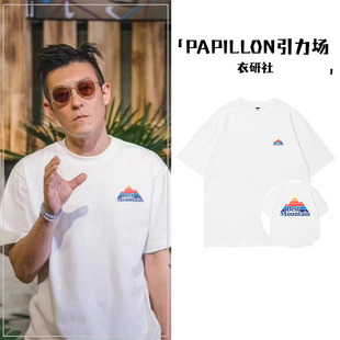陈冠希同款白色潮牌休闲短袖t恤男装高级感痞帅炸街港风半袖上衣