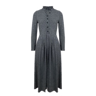 NQ6008 梅兰尼 精纺羊毛连衣裙 晓雯x深圳OCT 裙长116起