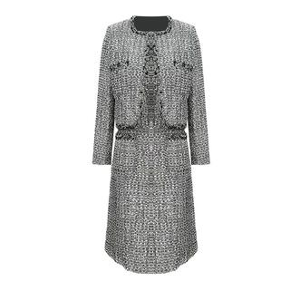 衣长56 裙长94起【晓雯姐妹x深圳】林顿工坊 NQ3008AB 套装