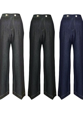 【晓雯姐妹x深圳OCT年终收官】磨毛天丝垂顺拉腿裤 NQ2001