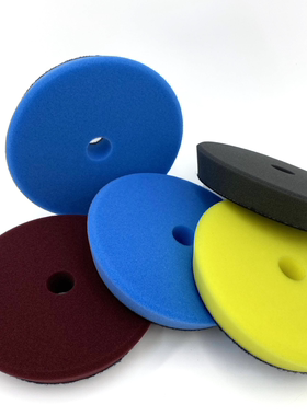 MERK抛光盘海绵盘还原盘3寸5寸汽车漆面修复自粘海绵盘DA偏心机