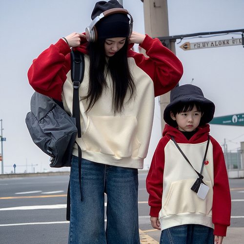 一家四口芝麻街亲子卫衣