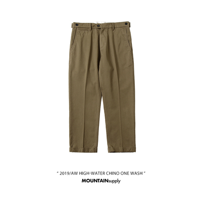 VISVIM九分裤直筒窄口余文乐