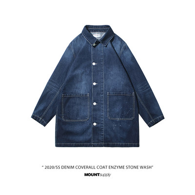 水洗风衣MOUNTsupplyDRYDENIM