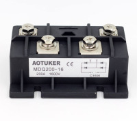 AOTUKER桥堆 MDQ200-16 单相整流模块p MDQ200A 1600V