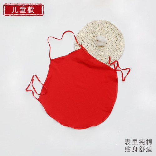 肚兜纯棉花手工儿童婴儿四季保暖