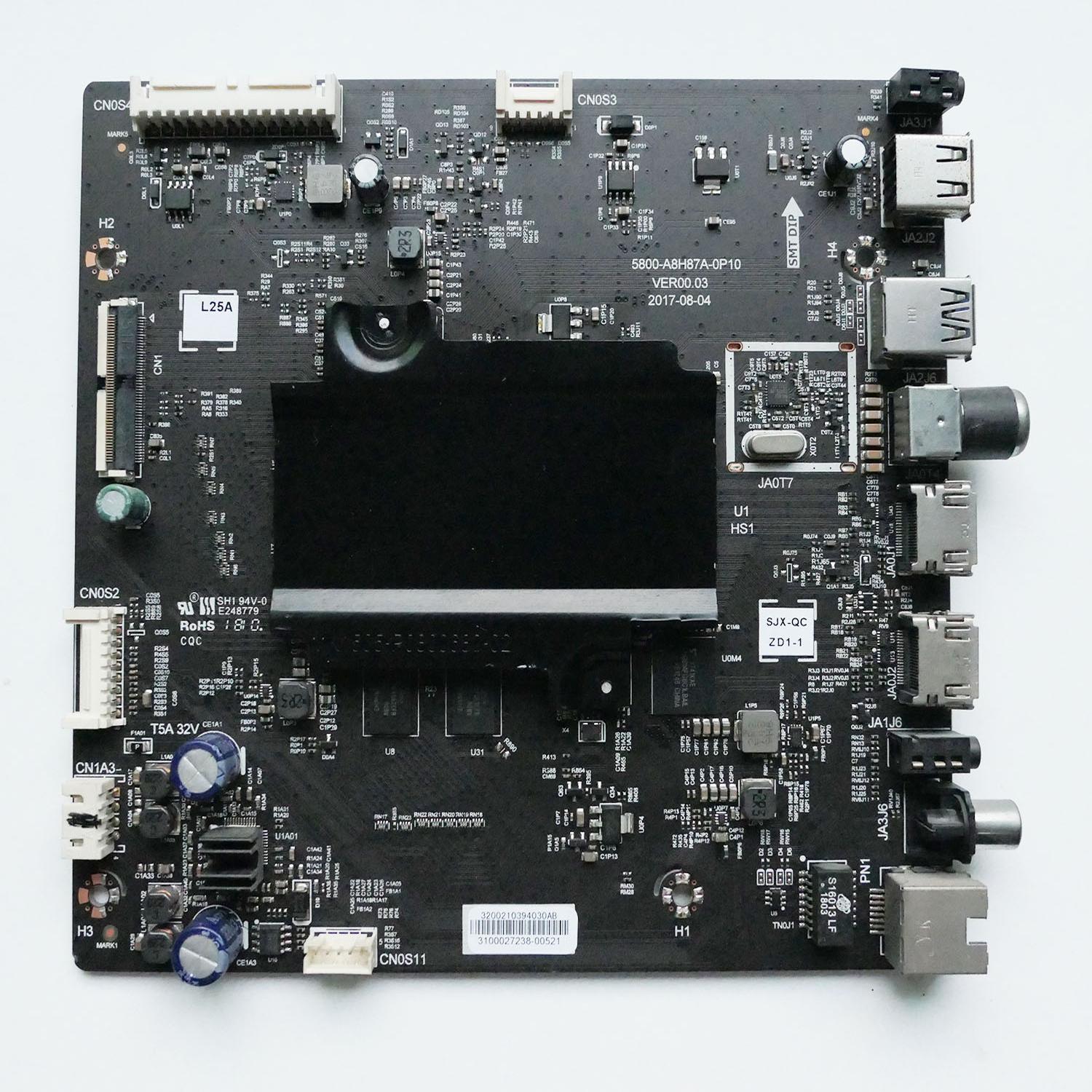 飞利浦55PUF6392主板5800-A8H87A-0P10屏BOEI550WQ1/LC546PU1L01