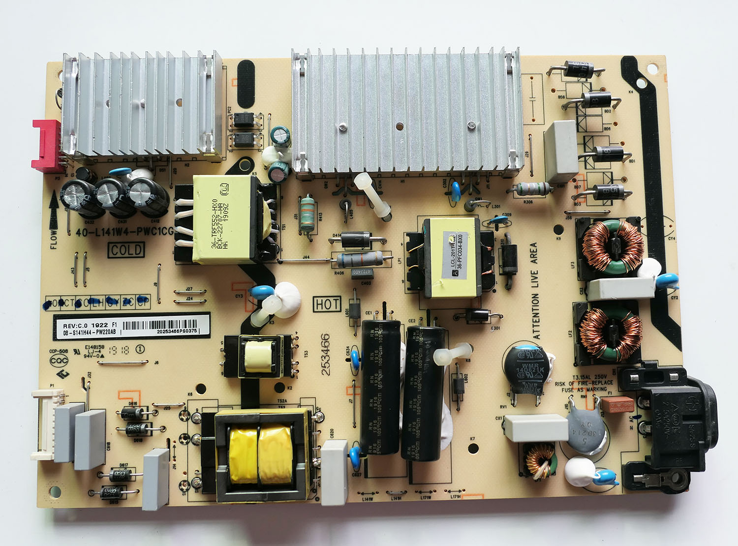 TCL液晶电视主板40-L141W4-PWB1