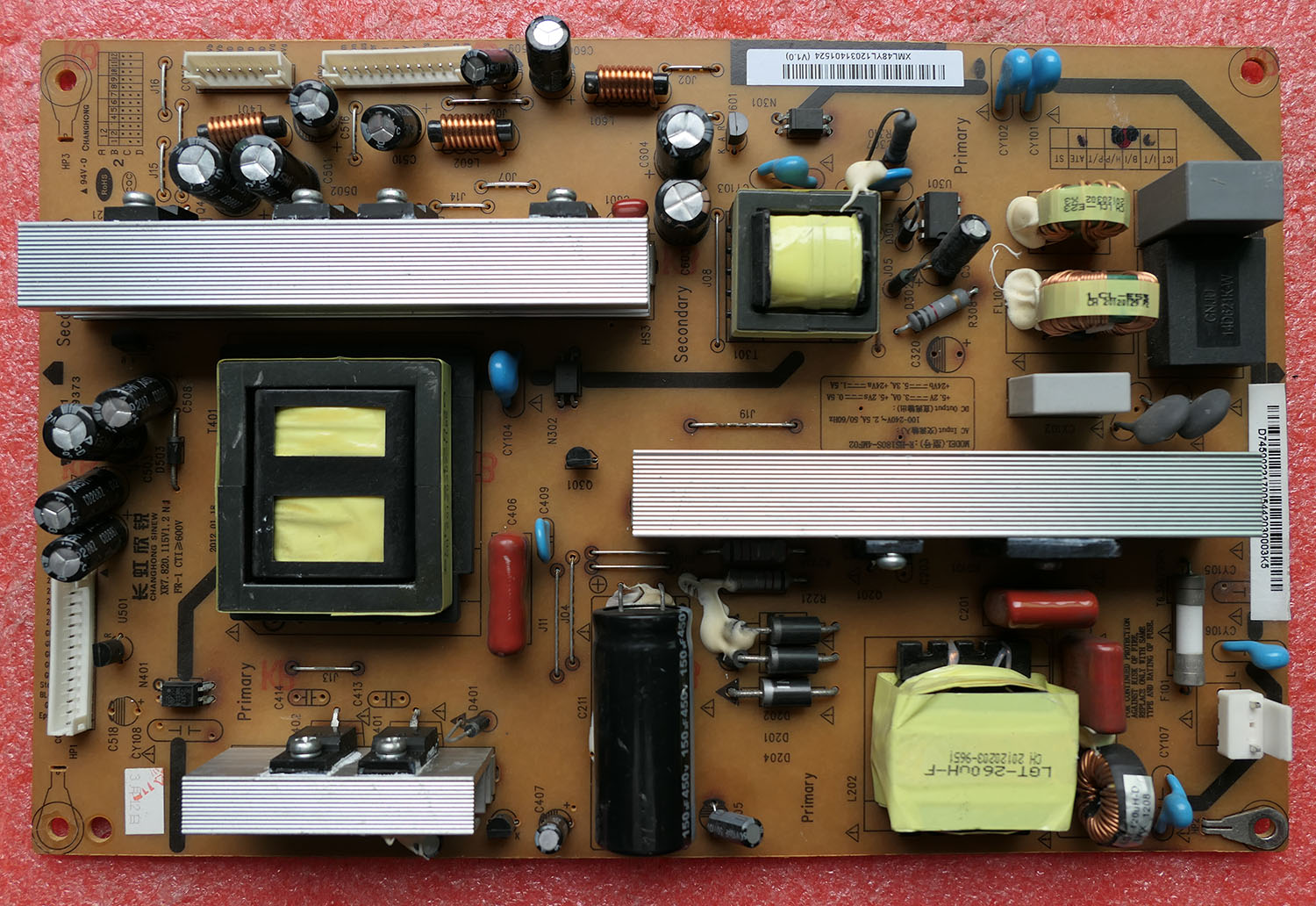 长虹液晶电视电源板XR7.820.115