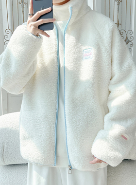 2024 冬季新款 旋律风车大码羊羔毛保暖外套M-5X HM24872-P75